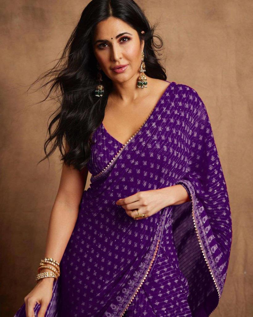 Katrina 1 Bollywood Crochet Party Wear Wholesale Designer Sarees